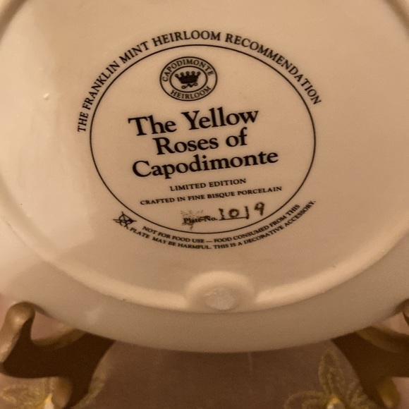 The Roses Of Capodimonte Limited Edition - Picture 7 of 10